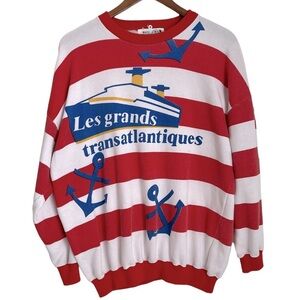 Vintage Mass Transit Nautical Sweatshirt
